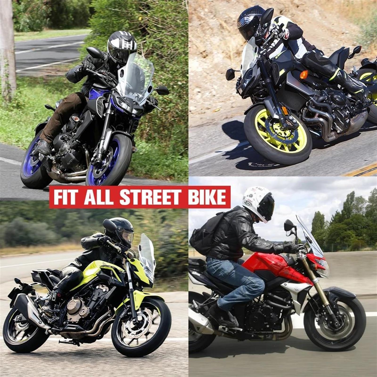 Amazon.co.jp: オートバイウィンドスクリ Bmw R1200RS R1200RT S1000R
